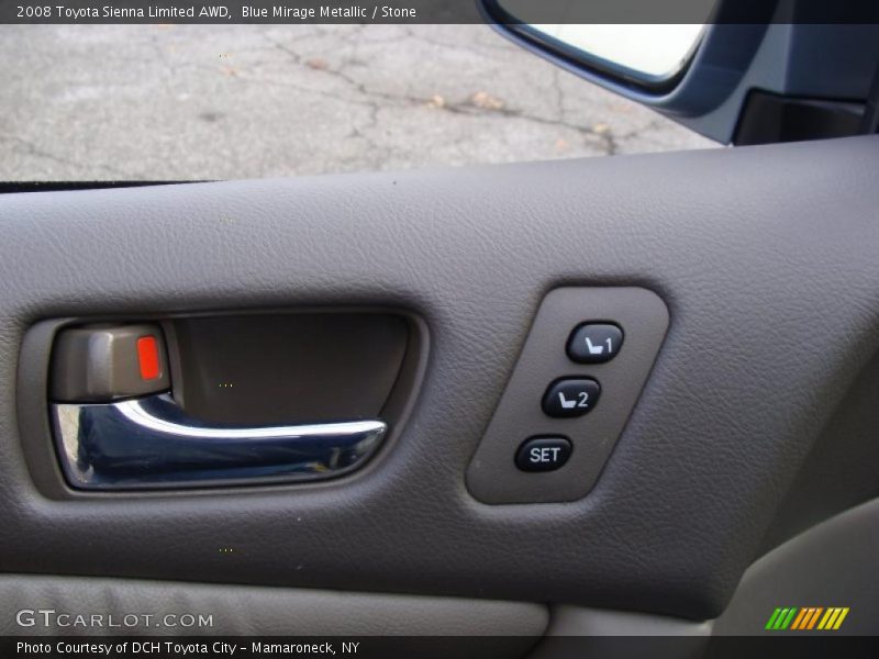 Blue Mirage Metallic / Stone 2008 Toyota Sienna Limited AWD