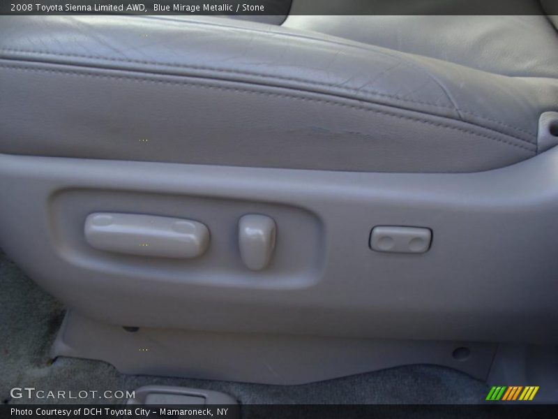 Blue Mirage Metallic / Stone 2008 Toyota Sienna Limited AWD