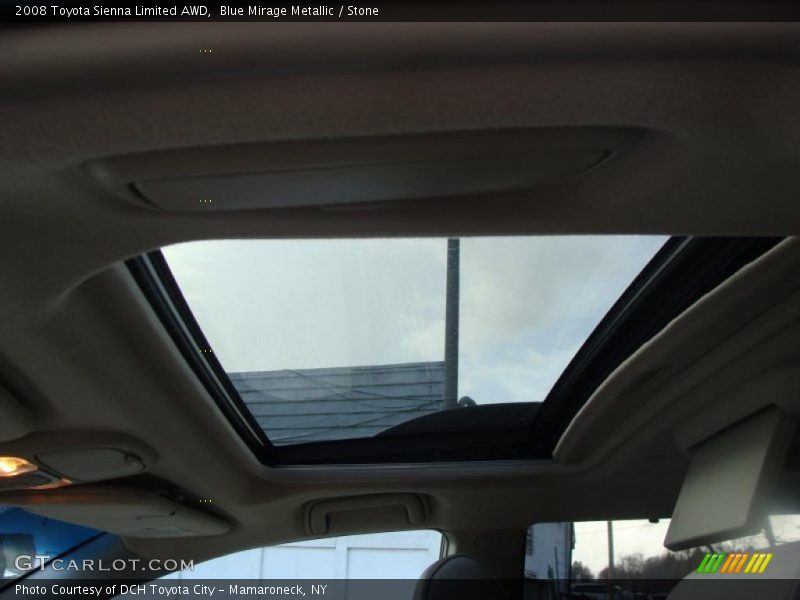 Blue Mirage Metallic / Stone 2008 Toyota Sienna Limited AWD