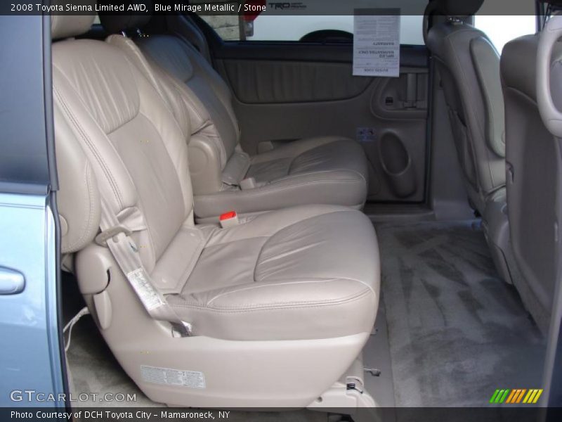 Blue Mirage Metallic / Stone 2008 Toyota Sienna Limited AWD