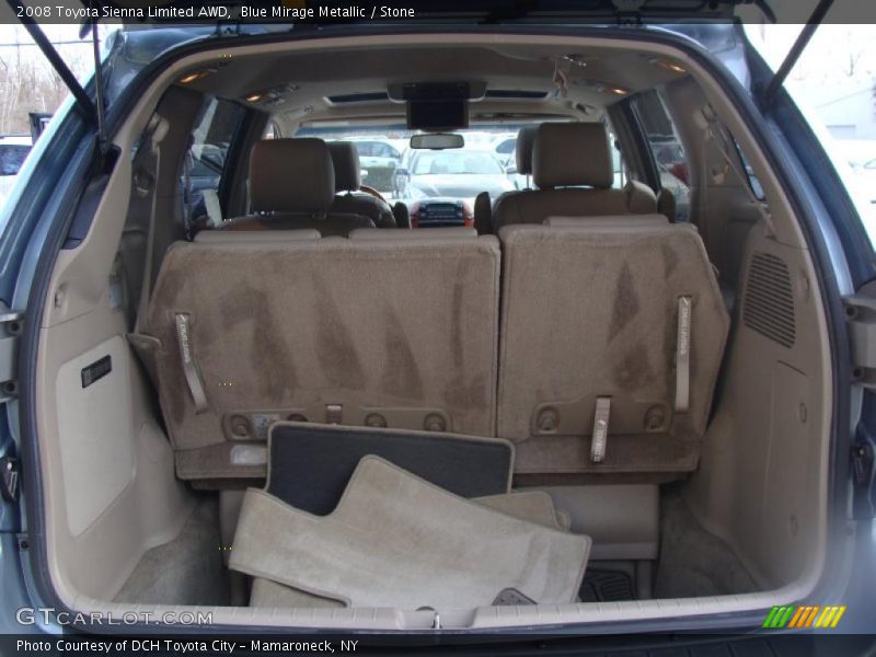 Blue Mirage Metallic / Stone 2008 Toyota Sienna Limited AWD
