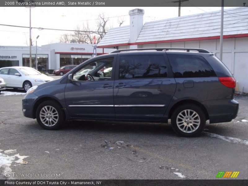 Slate Metallic / Stone 2008 Toyota Sienna Limited AWD