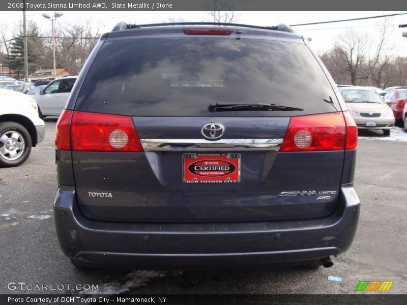 Slate Metallic / Stone 2008 Toyota Sienna Limited AWD