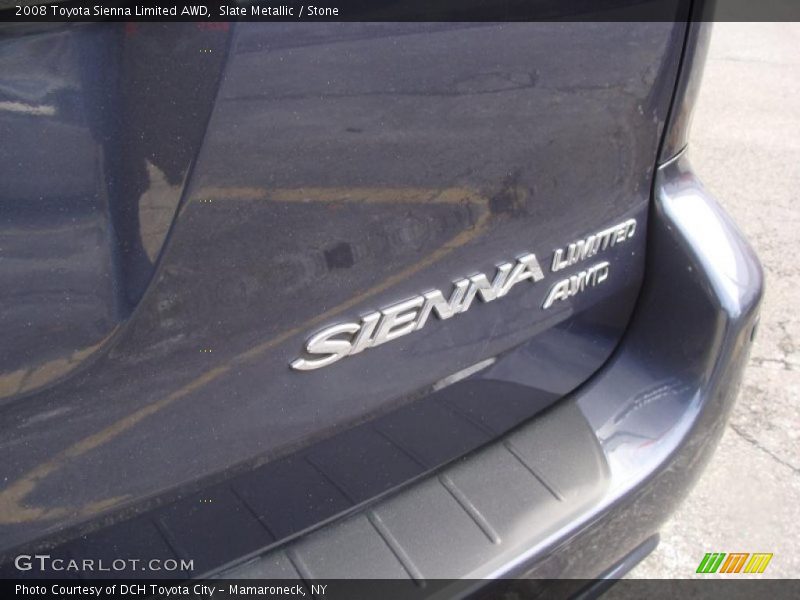 Slate Metallic / Stone 2008 Toyota Sienna Limited AWD