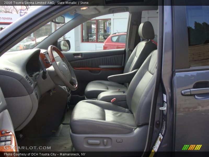 Slate Metallic / Stone 2008 Toyota Sienna Limited AWD