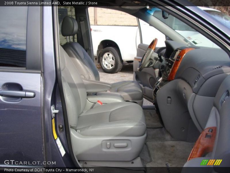 Slate Metallic / Stone 2008 Toyota Sienna Limited AWD