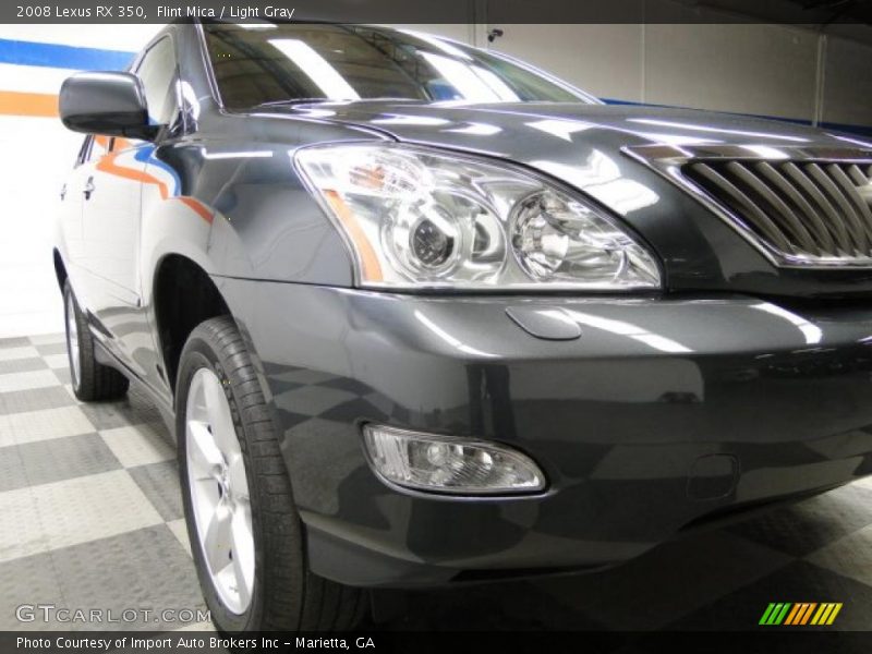 Flint Mica / Light Gray 2008 Lexus RX 350