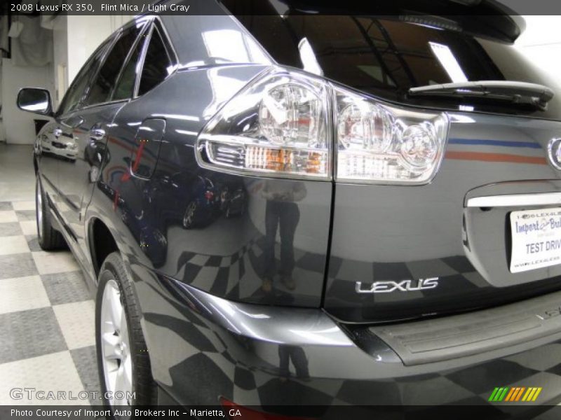 Flint Mica / Light Gray 2008 Lexus RX 350