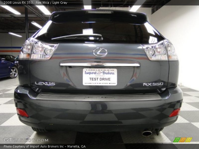 Flint Mica / Light Gray 2008 Lexus RX 350