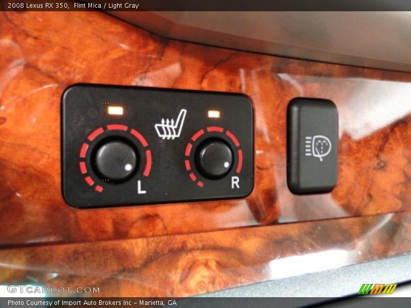 Flint Mica / Light Gray 2008 Lexus RX 350