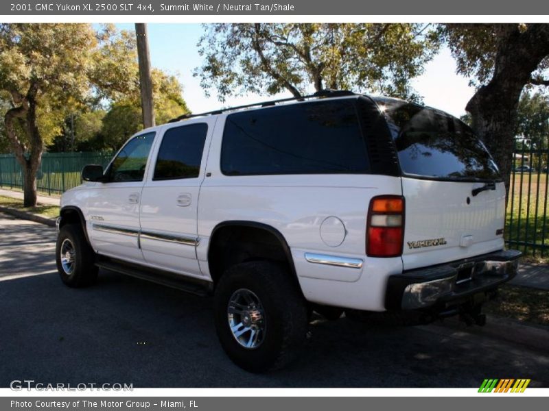 Summit White / Neutral Tan/Shale 2001 GMC Yukon XL 2500 SLT 4x4