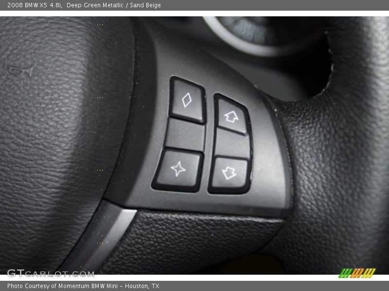 Deep Green Metallic / Sand Beige 2008 BMW X5 4.8i