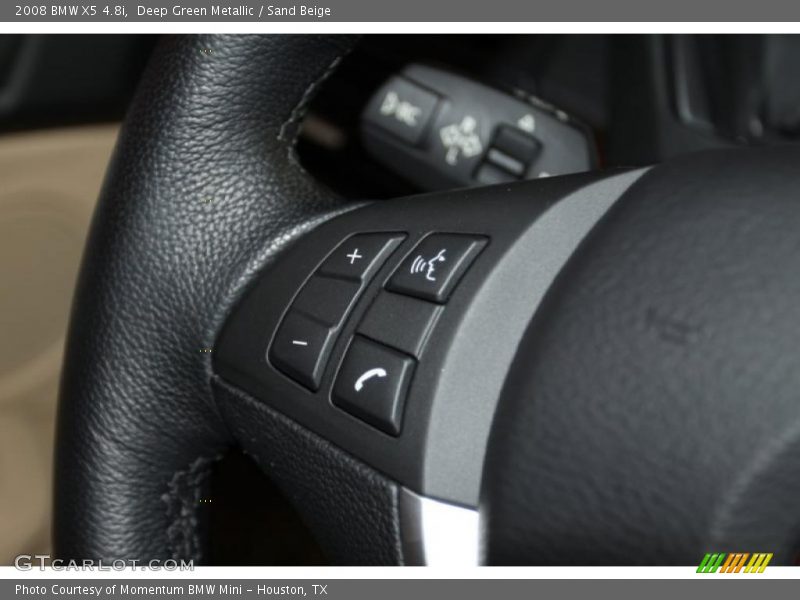Deep Green Metallic / Sand Beige 2008 BMW X5 4.8i