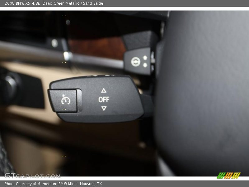 Deep Green Metallic / Sand Beige 2008 BMW X5 4.8i