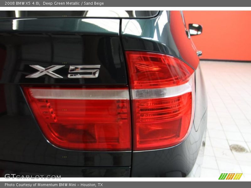 Deep Green Metallic / Sand Beige 2008 BMW X5 4.8i