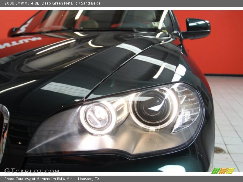 Deep Green Metallic / Sand Beige 2008 BMW X5 4.8i