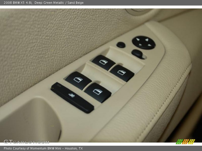 Deep Green Metallic / Sand Beige 2008 BMW X5 4.8i