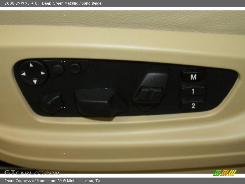 Deep Green Metallic / Sand Beige 2008 BMW X5 4.8i