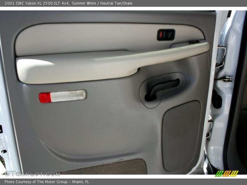 Summit White / Neutral Tan/Shale 2001 GMC Yukon XL 2500 SLT 4x4