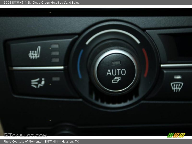 Deep Green Metallic / Sand Beige 2008 BMW X5 4.8i