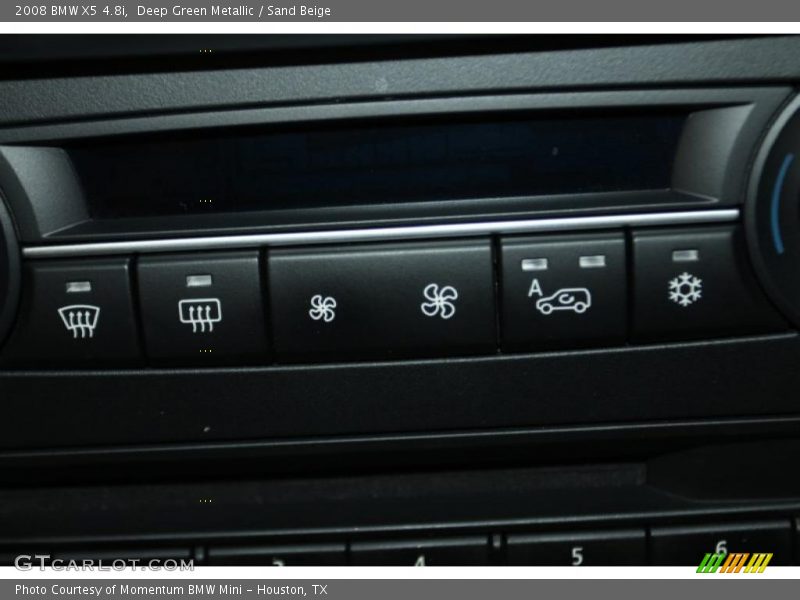 Deep Green Metallic / Sand Beige 2008 BMW X5 4.8i