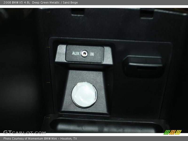 Deep Green Metallic / Sand Beige 2008 BMW X5 4.8i