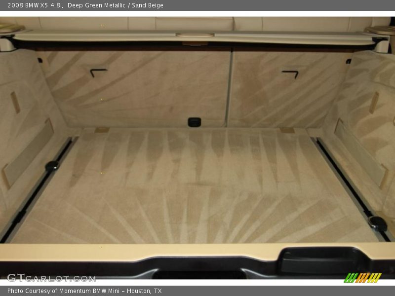 Deep Green Metallic / Sand Beige 2008 BMW X5 4.8i