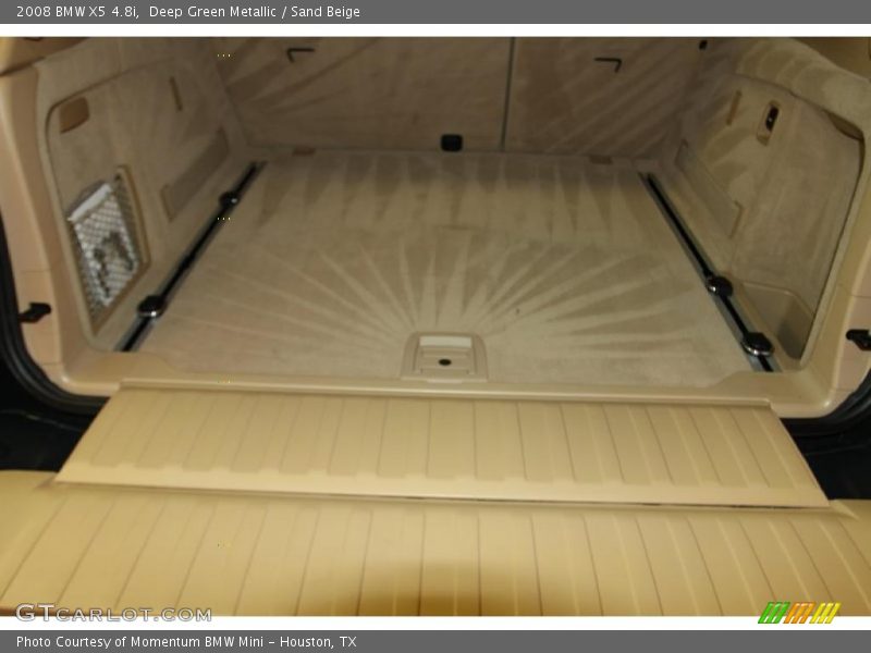 Deep Green Metallic / Sand Beige 2008 BMW X5 4.8i