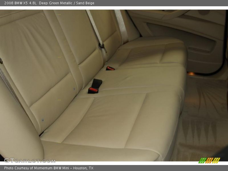 Deep Green Metallic / Sand Beige 2008 BMW X5 4.8i