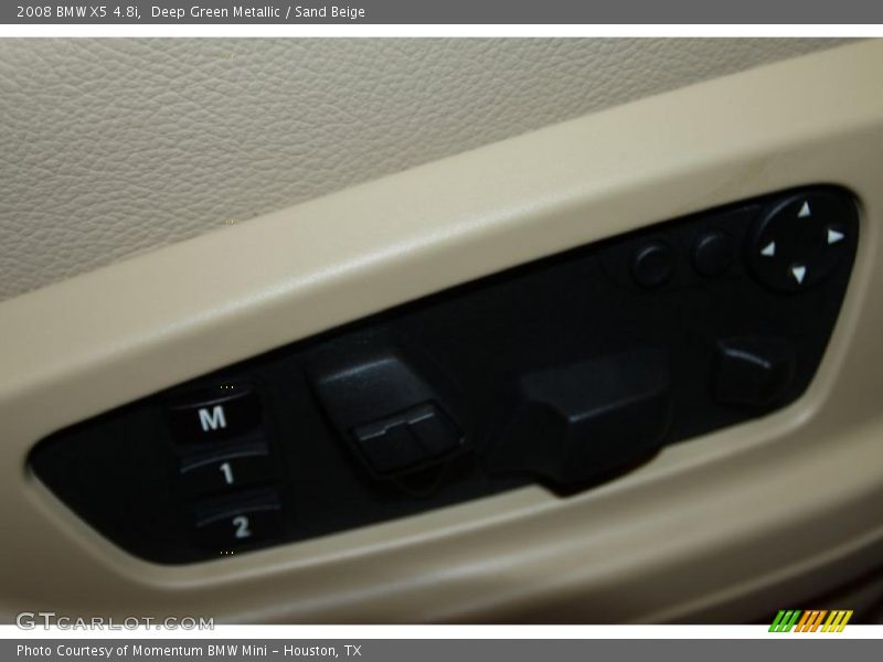 Deep Green Metallic / Sand Beige 2008 BMW X5 4.8i
