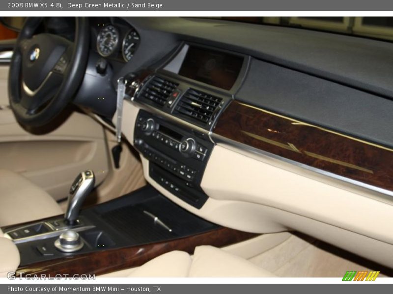 Deep Green Metallic / Sand Beige 2008 BMW X5 4.8i