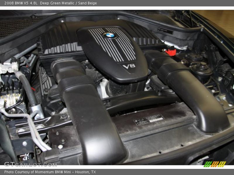 Deep Green Metallic / Sand Beige 2008 BMW X5 4.8i