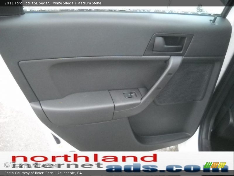 White Suede / Medium Stone 2011 Ford Focus SE Sedan