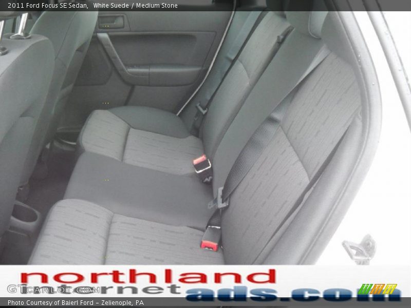 White Suede / Medium Stone 2011 Ford Focus SE Sedan