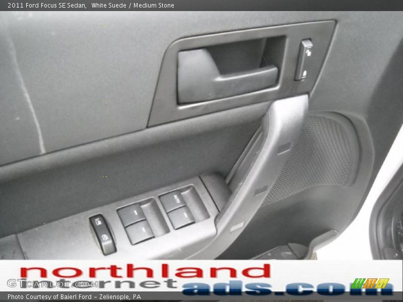 White Suede / Medium Stone 2011 Ford Focus SE Sedan