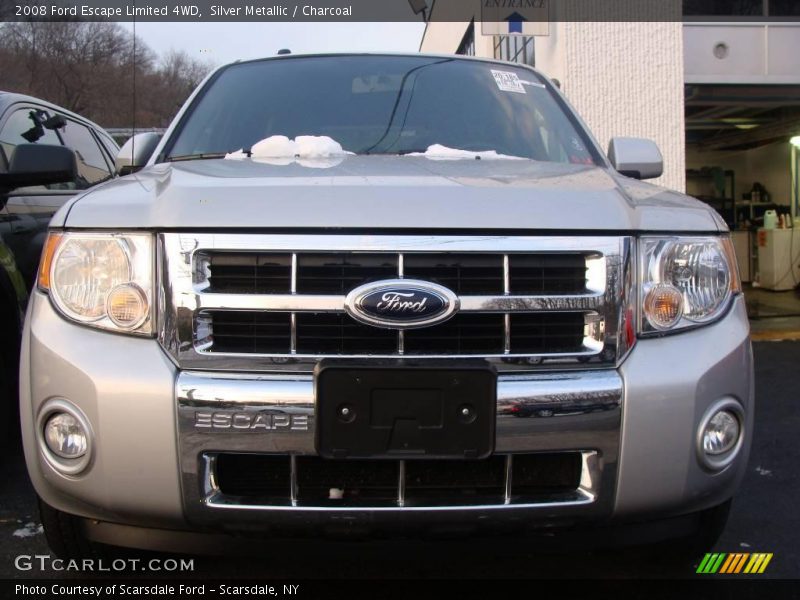 Silver Metallic / Charcoal 2008 Ford Escape Limited 4WD