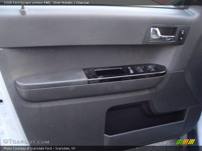 Silver Metallic / Charcoal 2008 Ford Escape Limited 4WD