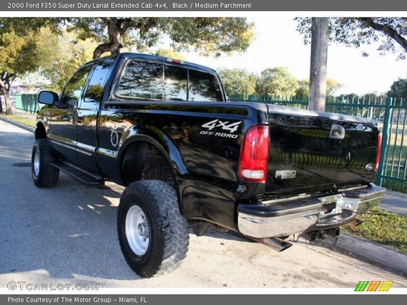 Black / Medium Parchment 2000 Ford F350 Super Duty Lariat Extended Cab 4x4