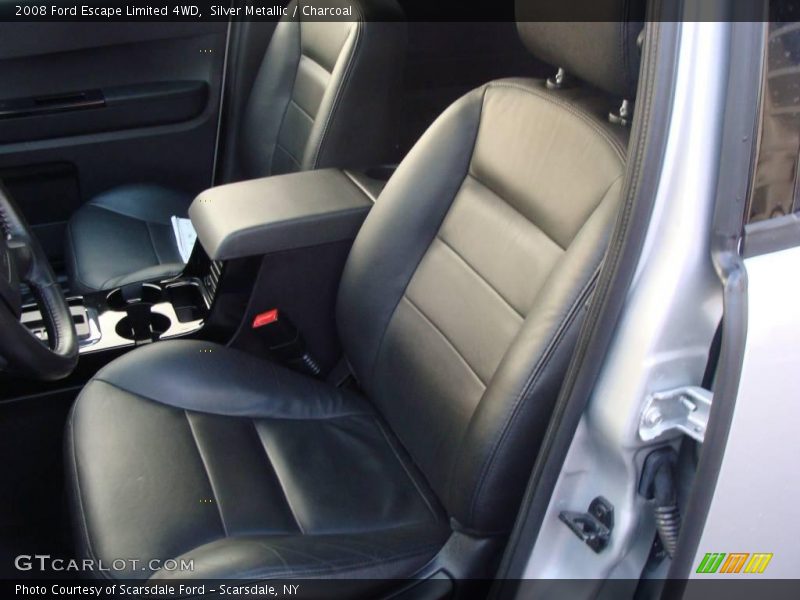 Silver Metallic / Charcoal 2008 Ford Escape Limited 4WD
