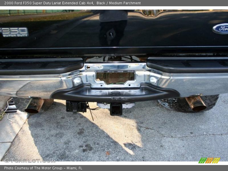Black / Medium Parchment 2000 Ford F350 Super Duty Lariat Extended Cab 4x4