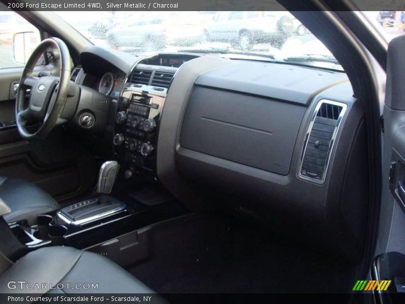 Silver Metallic / Charcoal 2008 Ford Escape Limited 4WD