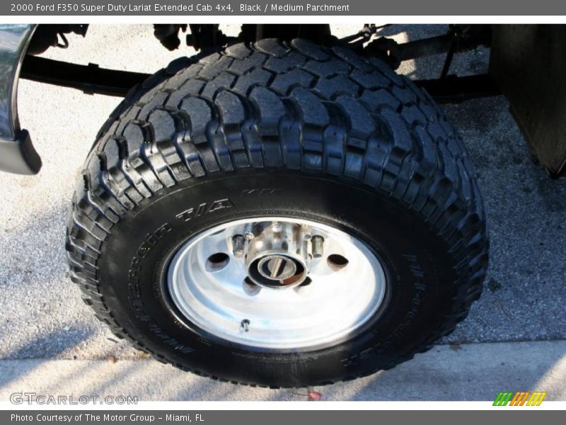 Black / Medium Parchment 2000 Ford F350 Super Duty Lariat Extended Cab 4x4
