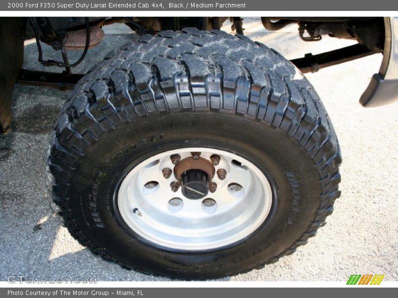 Black / Medium Parchment 2000 Ford F350 Super Duty Lariat Extended Cab 4x4