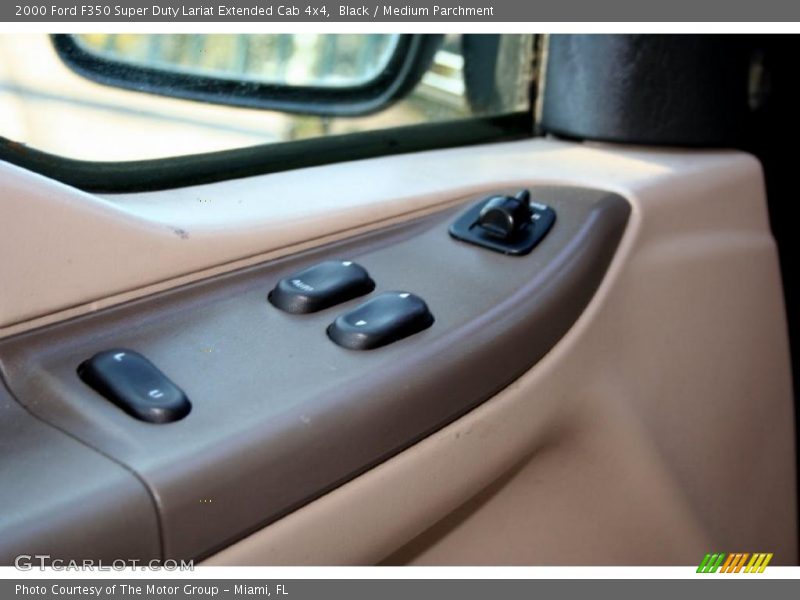 Black / Medium Parchment 2000 Ford F350 Super Duty Lariat Extended Cab 4x4
