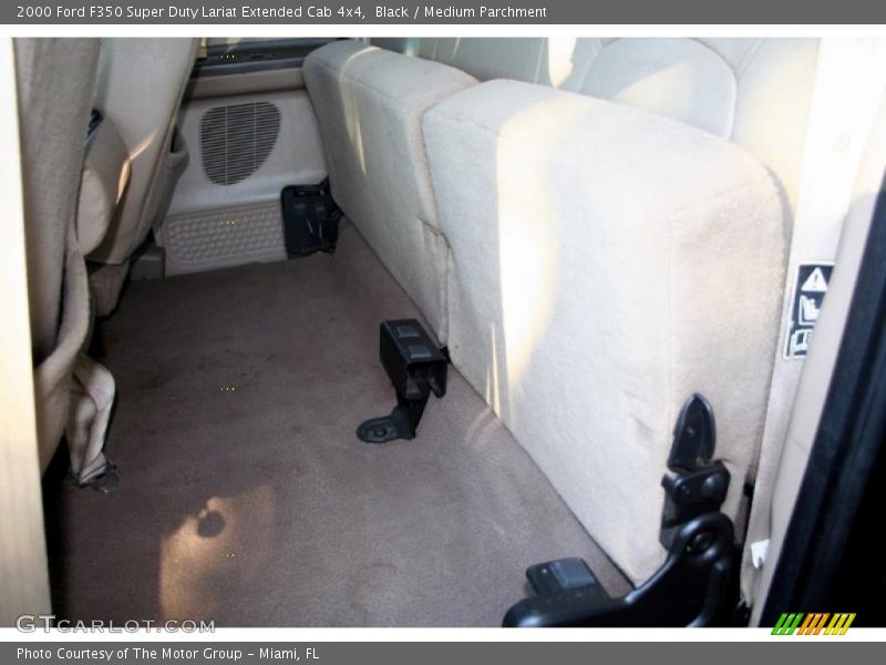 Black / Medium Parchment 2000 Ford F350 Super Duty Lariat Extended Cab 4x4