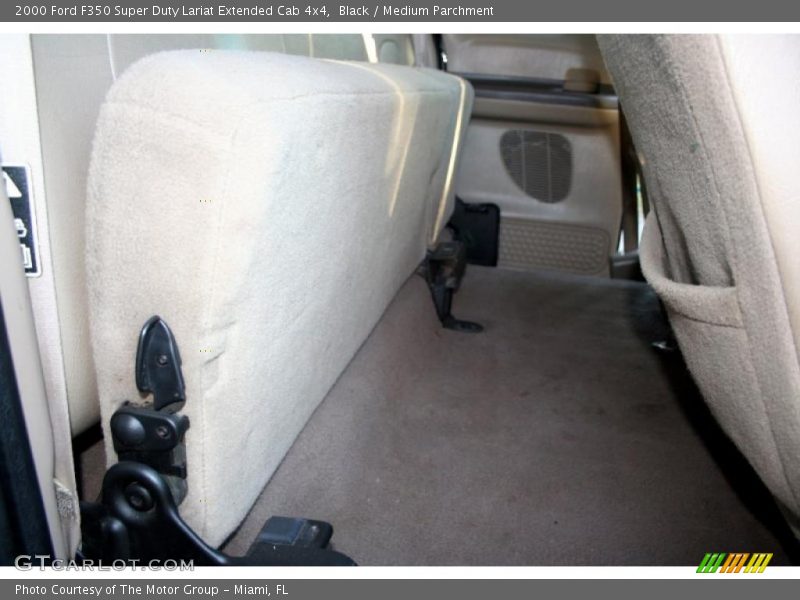 Black / Medium Parchment 2000 Ford F350 Super Duty Lariat Extended Cab 4x4