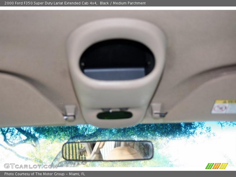 Black / Medium Parchment 2000 Ford F350 Super Duty Lariat Extended Cab 4x4