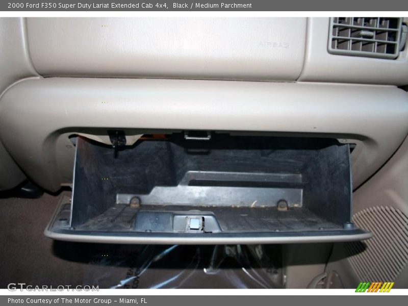 Black / Medium Parchment 2000 Ford F350 Super Duty Lariat Extended Cab 4x4