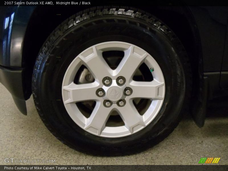 Midnight Blue / Black 2007 Saturn Outlook XE AWD
