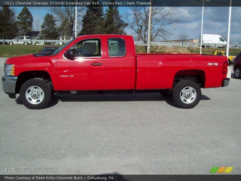  2011 Silverado 2500HD Extended Cab 4x4 Victory Red